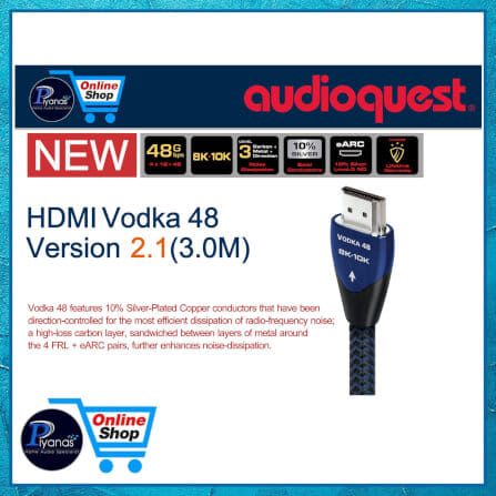 สาย HDMI AUDIOQUEST : HDMI-VODKA 48 VERSION 2.1 (3.0 เมตร)_3